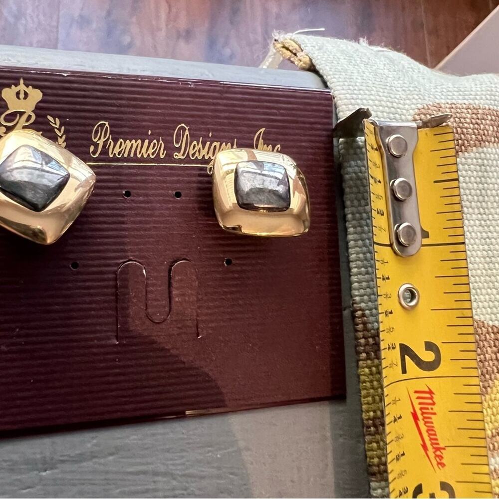 Premier Designs Post Clip Earrings NEW - Picture 2 of 7